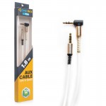 کابل 1 به 1 صدا (AUX) سری 90 درجه وان مکس (ONE MAX) طول 1.8 متر مدل 904