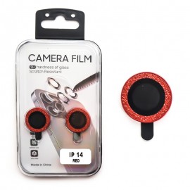 محافظ لنز و گلس نگین دار تکی دوربین موبایل مناسب برای iPhone 14