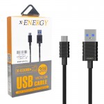 کابل اندروید پاوربانکی ایکس انرژی (x-ENERGY) طول 30 سانتی متر مدل X-030M