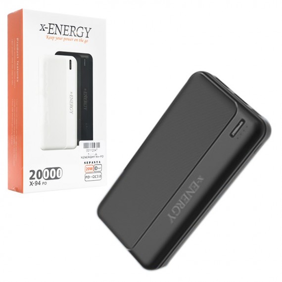 پاوربانک ایکس انرژی (X-ENERGY) مدل X-94PD ظرفیت 20000mAh