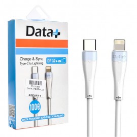 کابل تایپ سی به آیفون (Type-C to Lightning) دیتاپلاس (DataPlus) طول 1 متر مدل DP32