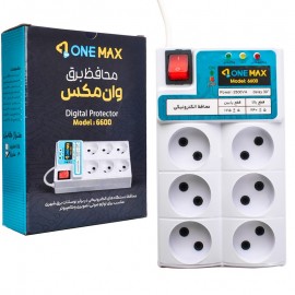 محافظ برق لوازم صوتی تصویری و کامپیوتر وان مکس (ONE MAX) مدل 6600