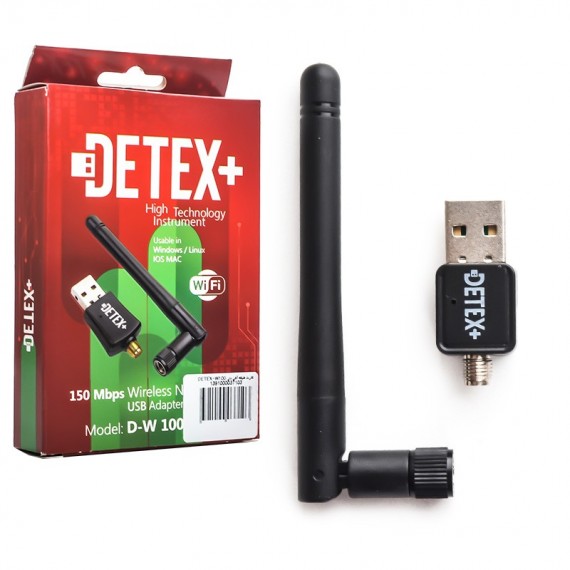 دانگل Wifi شبکه آنتن دار دیتکس پلاس (+DETEX) مدل D-W100