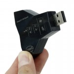 کارت صدا اکسترنال 7.1 کاناله USB کایزر (KAISER) مدل K-US93