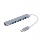 هاب 4 پورت و تبدیل تایپ سی کایزر (KAISER) مدل C-809