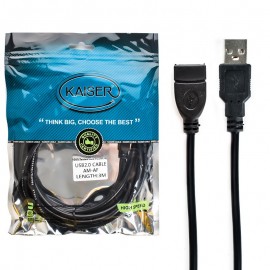 کابل افزایش طول USB کایزر (KAISER) طول 3 متر
