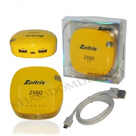 پاوربانک Zoltrix مدل ZX6D 6000mah