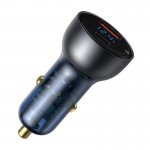 شارژر فندکی 2 پورت بیسوس (BaseUS) مدل (CCKX-C0G) VCKX65C