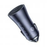 شارژر فندکی 2 پورت بیسوس (BaseUS) مدل (CGJP000013) CCJDZ-CC