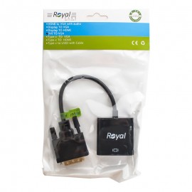 تبدیل DVI to VGA رویال (Royal) مدل RC-125