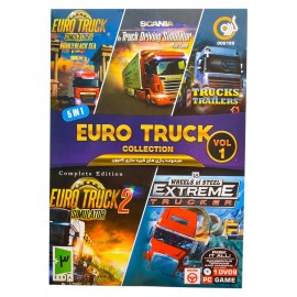 مجموعه بازی کامپیوتری شبیه سازی کامیون EURO TRUCK نشر گردو