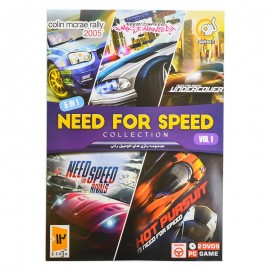 مجموعه بازی کامپیوتری اتومبیل رانی NEED FOR SPEED نشر گردو