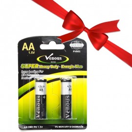 بسته 20 عددی باتری قلمی ونوس (Venous) مدل AA PVB01