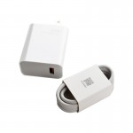 شارژر شیائومی (Xiaomi) 33W آمریکائی + کابل تایپ سی مدل MDY-12-EA