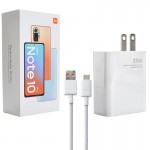 شارژر شیائومی (Xiaomi) 33W آمریکائی + کابل تایپ سی مدل MDY-12-EA