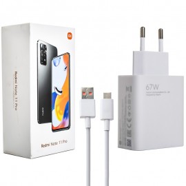 شارژر شیائومی (Xiaomi) 67W + کابل تایپ سی مدل MDY-12-EH