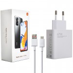 شارژر شیائومی (Xiaomi) 67W + کابل تایپ سی مدل MDY-12-EH