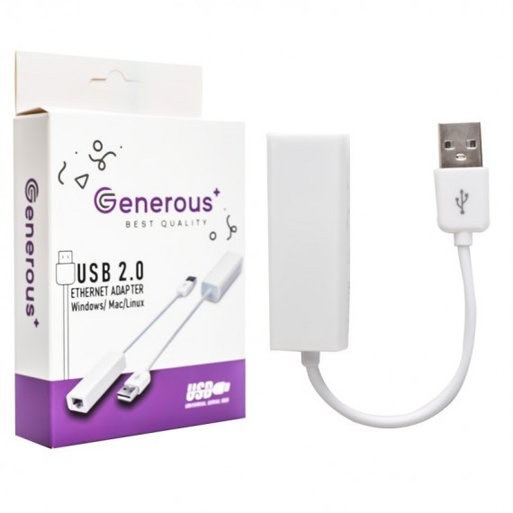 تبدیل USB به LAN جنروس (GENEROUS)