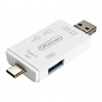 تبدیل و رم ریدر OTG ترکا (TREQA) مدل USB-6