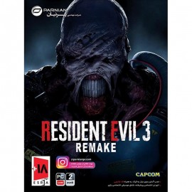 بازی کامپیوتری Resident Evil 3 Remake نشر پرنیان