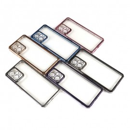 گارد ژله ای شفاف دور رنگی مناسب برای گوشی Xiaomi Poco X5 5G/Redmi Note 12 5G
