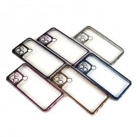 گارد ژله ای شفاف دور رنگی مناسب برای گوشی Xiaomi Redmi A1Plus/Poco C50
