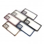 گارد ژله ای شفاف دور رنگی مناسب برای گوشی Xiaomi Poco X5 Pro/Redmi Note 12Pro