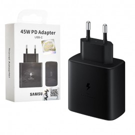 کلگی شارژر سامسونگ 45W (Samsung) پکدار مدل EP-TA845XBEGCN گارانتی پارتیان