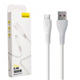 کابل تایپ سی (Type-C) موسوری (MOSSORY) طول 1 متر مدل C-02T