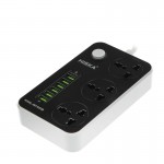 چند راهی برق + شش پورت USB هیسکا (HSIKA) مدل CH-5510