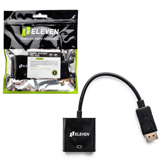 کابل تبدیل DisplayPort به VGA الون (ELEVEN) مدل CV1003