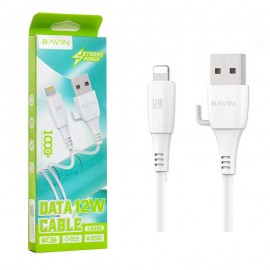کابل آیفون (Lightning) باوین (BAVIN) طول 1 متر مدل CB256