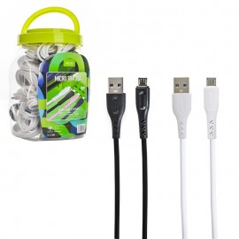 بسته 40 عددی کابل اندروید (MicroUSB) باوین (BAVIN) طول 1 متر مدل CB277