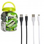بسته 40 عددی کابل آیفون (Lightning) باوین (BAVIN) طول 1 متر مدل CB277