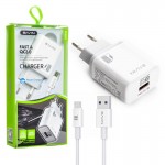 شارژر تک پورت + کابل اندروید باوین (BAVIN) مدل PC826Y