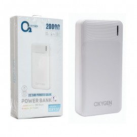 پاوربانک اکسیژن (OXYGEN) مدل OX120 ظرفیت 20000mAh