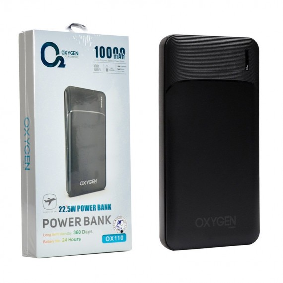 پاوربانک اکسیژن (OXYGEN) مدل OX110 ظرفیت 10000mAh