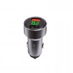 شارژر فندکی 2 پورت + کابل تایپ سی اکسیژن (OXYGEN) مدل AC-09