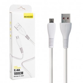 کابل اندروید (Micro USB) موسوری (MOSSORY) طول 1 متر مدل C-02V