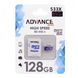 رم موبایل ادونس (ADVANCE) مدل 128GB MicroSDHC 80MB/s خشاب دار