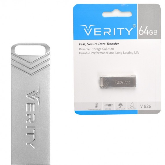فروش عمده فلش وریتی (VERITY) مدل 64GB V826 USB3.0