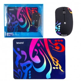 موس بی سیم + پد موس بیاند (Beyond) مدل BMP-200RF