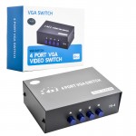 سوئیچ 4 پورت VGA رویال (Royal) مدل vga-15-4