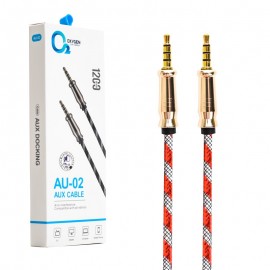 کابل 1 به 1 صدا (AUX) اکسیژن (OXYGEN) طول 1.2 متر مدل AU-02