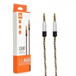 کابل 1 به 1 صدا (AUX) طول 1.5 متر شیائومی (Xiaomi) مدل M12