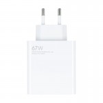 فست شارژر تک پورت شیائومی (Xiaomi) 67W + کابل تایپ سی مدل VCA7GAcH