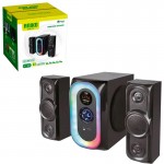 اسپیکر بلوتوث سه تیکه رم و فلش خور پی نت (P-net) مدل M-205
