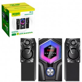 اسپیکر بلوتوث سه تیکه رم و فلش خور پی نت (P-net) مدل M-202H
