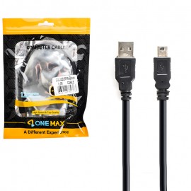 کابل پرینتر USB وان مکس (ONE MAX) طول 0.3 متر