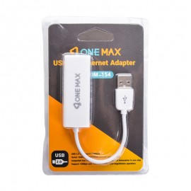 تبدیل USB به LAN وان مکس (ONE MAX) مدل OM-154